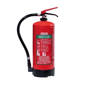 gloria fluorfreier schaum handhebel feuerloescher sdb6p 1x1